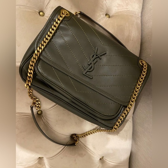Yves Saint Laurent Handbags - YSL Nikki medium in green